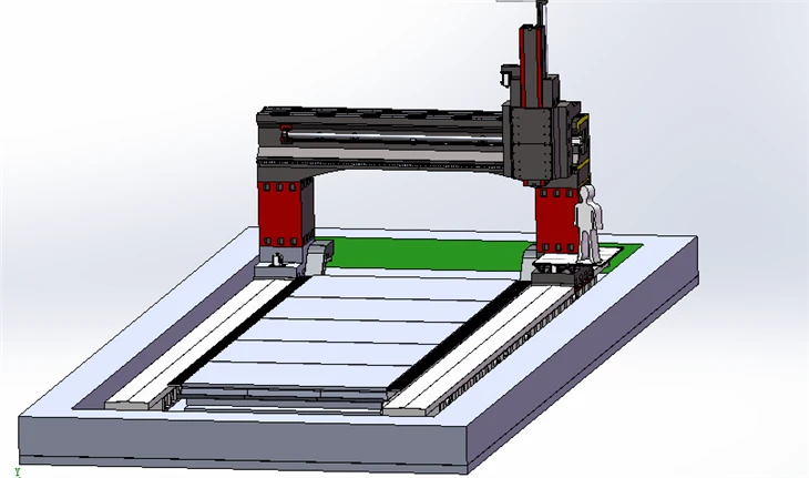 Moving Gantry CNC